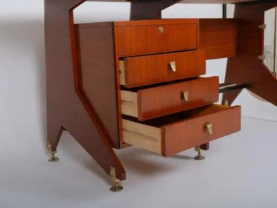 Gio Ponti Desk by Gio Ponti for Studio PFR Italy c1958