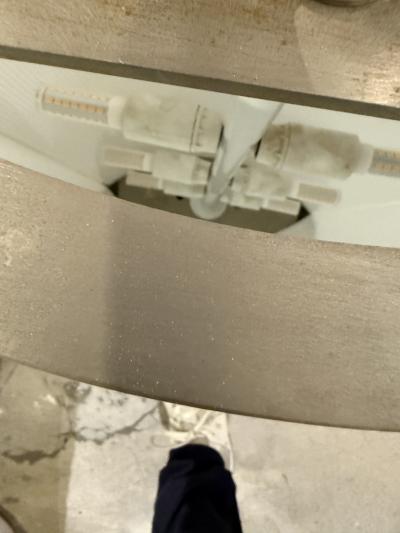 Gio Ponti Fontana Arte Pirellina floor table lamp Gio Ponti Italy 1950s