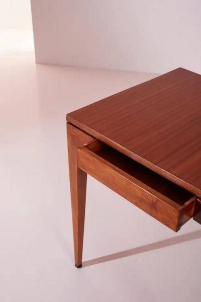 Gio Ponti GIo Ponti walnut occasional table for the Cavalieri Hotel in Milan Italy 1950s