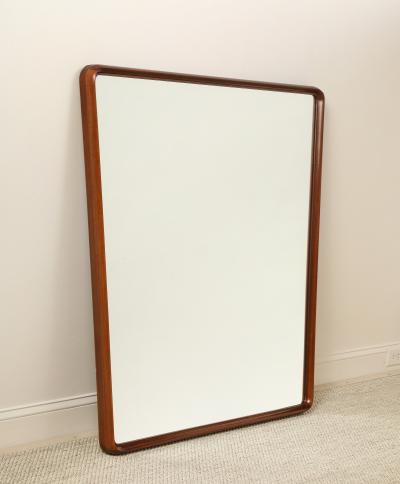 Gio Ponti Gio Ponti 1891 1979 Att for Production Dassi Walnut Wall Mirror circa 1950