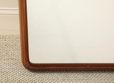 Gio Ponti Gio Ponti 1891 1979 Att for Production Dassi Walnut Wall Mirror circa 1950