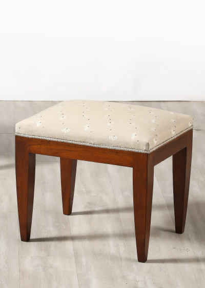 Gio Ponti Gio Ponti Att Walnut Stool Italy circa 1940