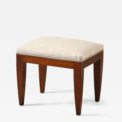Gio Ponti Gio Ponti Att Walnut Stool Italy circa 1940