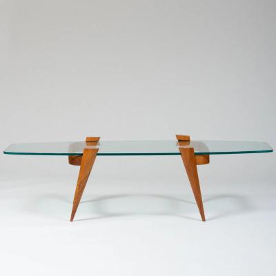 Gio Ponti Gio Ponti Attr Italian Sculptural Coffee Table