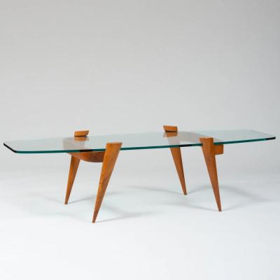 Gio Ponti Gio Ponti Attr Italian Sculptural Coffee Table