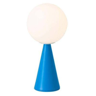 Gio Ponti Gio Ponti Bilia Mini Table Lamp in Brass Blown Glass for Fontana Arte