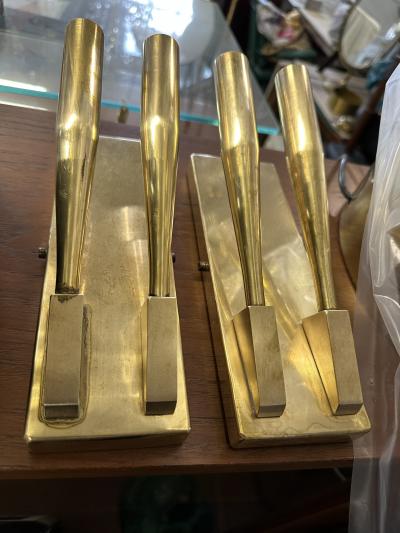 Gio Ponti Gio Ponti Brass Sconces