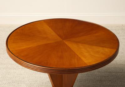 Gio Ponti Gio Ponti Carved Walnut Side Cocktail Table 1939