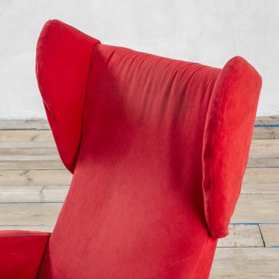 Gio Ponti Gio Ponti Cassina Single Armchair for Hotel Royal in Naples 50s