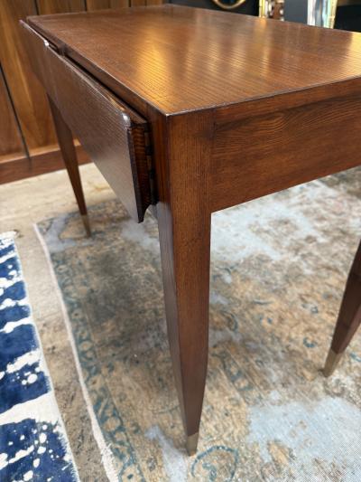 Gio Ponti Gio Ponti Console Table with Brass Capped Legs Italy 1950s