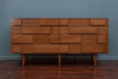 Gio Ponti Gio Ponti Double Dresser Signed M Singer and Sons Model 2161