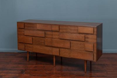 Gio Ponti Gio Ponti Double Dresser Signed M Singer and Sons Model 2161