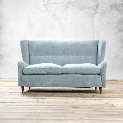 Gio Ponti Gio Ponti Light Blue Sofa 1950