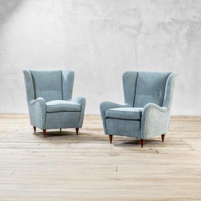 Gio Ponti Gio Ponti Pair of Armchairs 1940