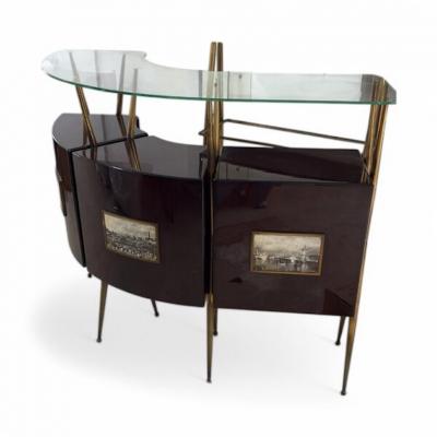 Gio Ponti Gio Ponti Palosanto Bar Counter
