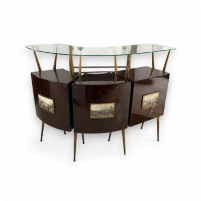 Gio Ponti Gio Ponti Palosanto Bar Counter