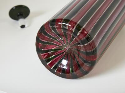 Gio Ponti Gio Ponti Paolo Venini Murano glass bottle Morandiana series 1982