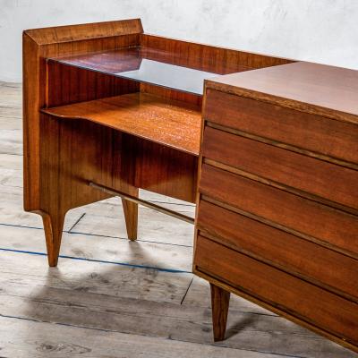 Gio Ponti Gio Ponti Sideboard in Wood with Drawers and Storage for Dassi 50s