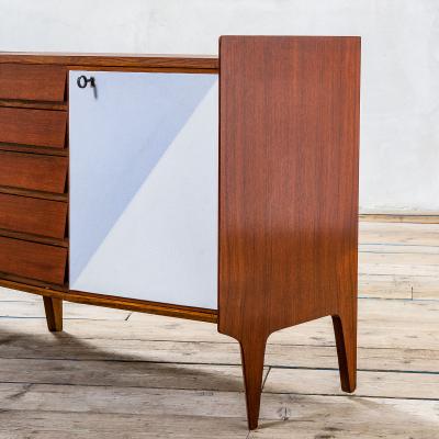 Gio Ponti Gio Ponti Sideboard in Wood with Drawers and Storage for Dassi 50s