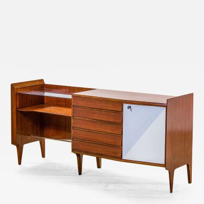 Gio Ponti Gio Ponti Sideboard in Wood with Drawers and Storage for Dassi 50s