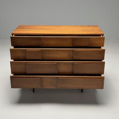 Gio Ponti Gio Ponti Singer Sons Italian Mid Century Modern Cabinet Walnut Labeled