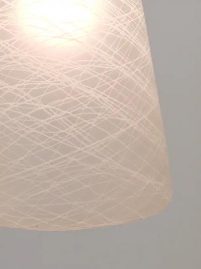 Gio Ponti Gio Ponti Style Mid Century Brass Crown Pendant Lamp Lantern Italy 1950s