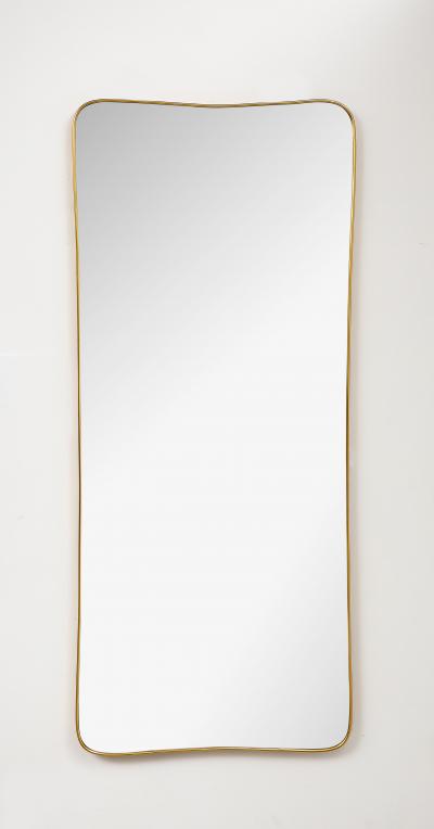 Gio Ponti Gio Ponti Style Modernist Dressing Mirror Italy 1950s