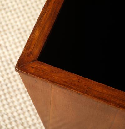 Gio Ponti Gio Ponti Walnut Wastepaper Basket 1939 Italy