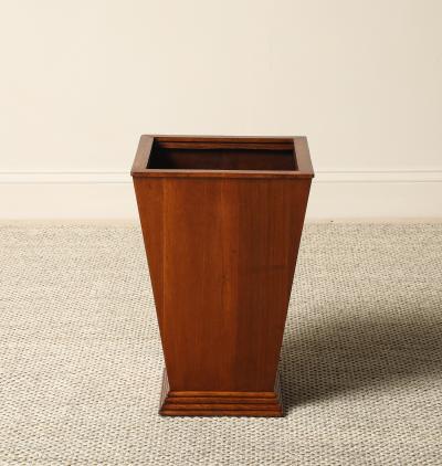 Gio Ponti Gio Ponti Walnut Wastepaper Basket 1939 Italy