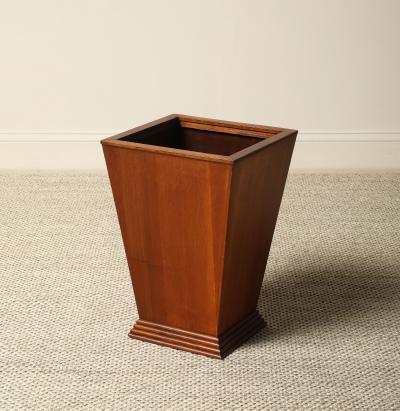 Gio Ponti Gio Ponti Walnut Wastepaper Basket 1939 Italy
