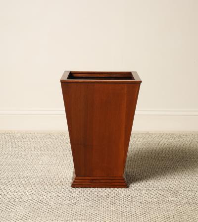 Gio Ponti Gio Ponti Walnut Wastepaper Basket 1939 Italy