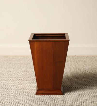 Gio Ponti Gio Ponti Walnut Wastepaper Basket 1939 Italy