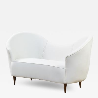 Gio Ponti Gio Ponti White Sofa for Paolo Lietti 1940