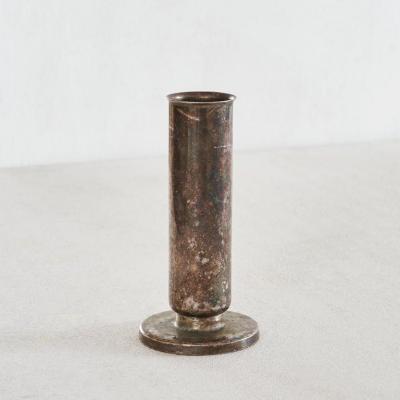 Gio Ponti Gio Ponti Wonderfully Patinated Soliflore Vase for Arthur Krupp Milano 1930s