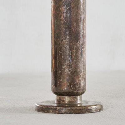 Gio Ponti Gio Ponti Wonderfully Patinated Soliflore Vase for Arthur Krupp Milano 1930s