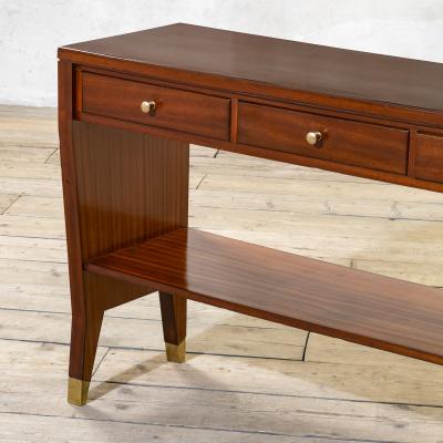 Gio Ponti Gio Ponti Wooden Consolle with Drawers