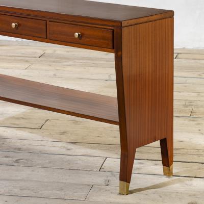 Gio Ponti Gio Ponti Wooden Consolle with Drawers