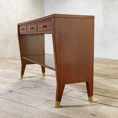 Gio Ponti Gio Ponti Wooden Consolle with Drawers