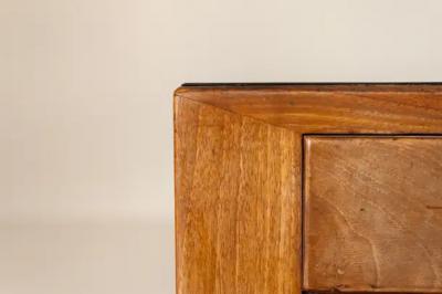 Gio Ponti Gio Ponti Writing Desk in Walnut and Brass for the BNL Offices Italy 1940s