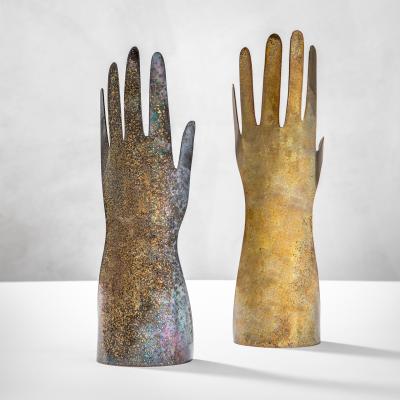 Gio Ponti Gio Ponti and Lino Sabattini Sculpture Hands 1978