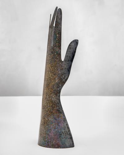 Gio Ponti Gio Ponti and Lino Sabattini Sculpture Hands 1978