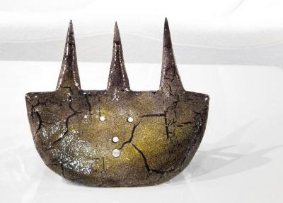 Gio Ponti Gio Ponti and Paolo de Poli Large Scale Diavolo Enamel Sculpture