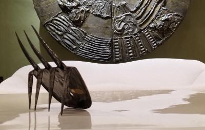 Gio Ponti Gio Ponti and Paolo de Poli Large Scale Diavolo Enamel Sculpture