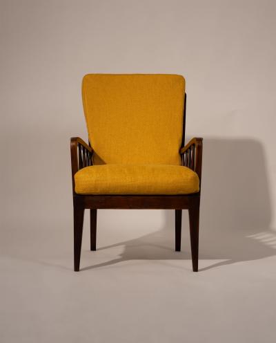 Gio Ponti Gio Ponti attributed to Pair of Armchairs late 1940s 