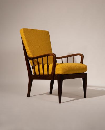 Gio Ponti Gio Ponti attributed to Pair of Armchairs late 1940s 