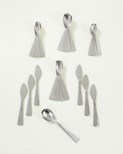 Gio Ponti Gio Ponti for Arthur Krupp Cutlery Set Linea dellOrso