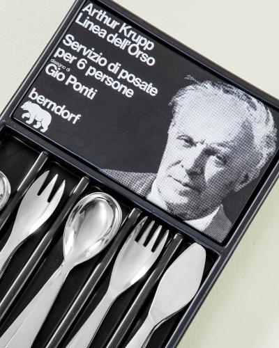 Gio Ponti Gio Ponti for Arthur Krupp Cutlery Set Linea dellOrso