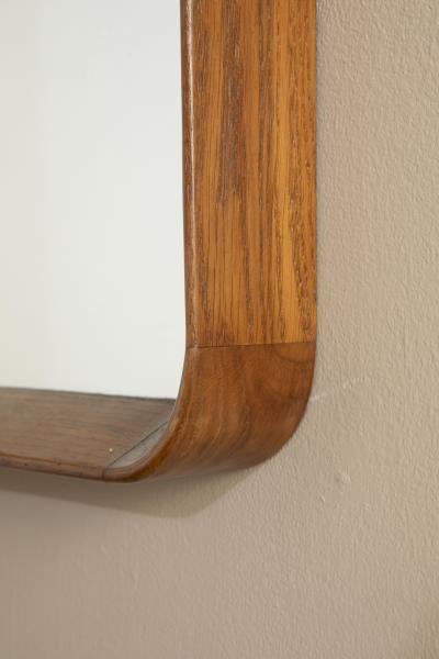 Gio Ponti Gio Ponti for Dassi Wooden Wall Mirror