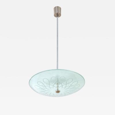 Gio Ponti Gio Ponti for Fontana Arte Pendant Lamp 1940