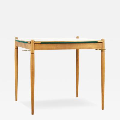 Gio Ponti Gio Ponti for Fratelli Reguitti Mid Century Teak Flip Top Game Table